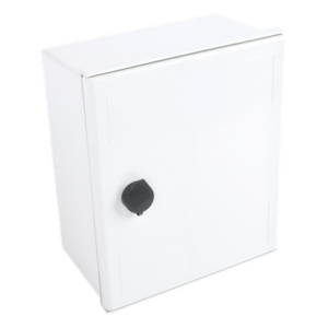 PRECISION PST-2530-14P – Gabinete de Poliéster / IP65 / 250 x 300 x 140 mm / Carga 30 kg / Placa Trasera Incluida / Cerradura con Llave