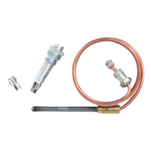 HONEYWELL HOME RESIDEO Q340A1108/U – Termopar para Piloto Permanente / Salida 30 mV / Cable 1.2 m (3.9 ft) / Unión Caliente 760 °C / Conector 11/32"