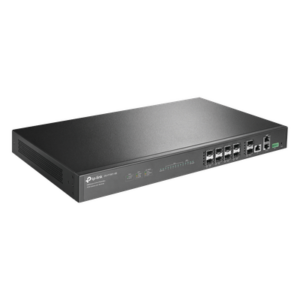 TP-LINK DS-P7001-08 – OLT GPON / 8 Puertos PON 2.5G / 2 SFP+ 10GbE / 1 RJ45 Gigabit / División 1:128 / Gestión en la Nube / Fuentes Redundantes AC
