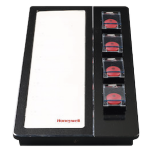 HONEYWELL PAVA X-K4 – Extensión de Teclado IP / 4 Botones de Emergencia / LED de Estado / Modo Pulso o Mantenido / Hasta 8 Módulos por Estación