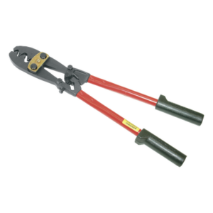 KLEIN TOOLS 2006 – Pinza Ponchadora / Acción Compuesta / Terminales No.6 - 4/0 AWG / 19.5' (49.5 cm) / 1.7 kg
