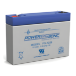 POWER SONIC PS-1228 – Batería de Respaldo AGM/VRLA / 12V 2.8Ah / Terminales F1 / Vida Útil 5 Años / Certificación UL