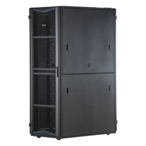 PANDUIT XG74222BS0001 – Gabinete para Centros de Datos / 42 UR / 700 mm (2.3 ft) Ancho / 1200 mm (3.9 ft) Profundidad / Acero / Negro