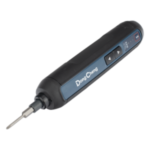 DONGCHENG DCP-L045E – Destornillador Inalámbrico Recargable / 4V / Batería 2.0Ah / Par 5.0 Nm / Portabrocas Hexagonal 1/4 in / 8 Puntas Magnéticas / Estuche