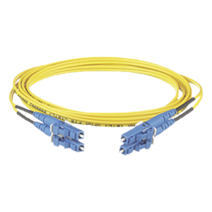 PANDUIT F92ERLNLNSNM010 – Jumper de Fibra Óptica / Monomodo OS2 9/125 / LC-LC Dúplex / OFNR Riser / LSZH / 10 m (32.81 pies)