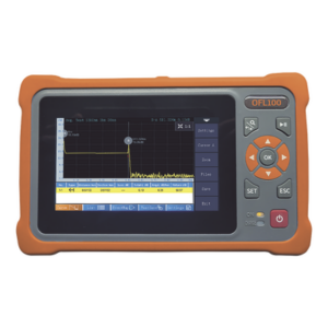 TEMPO OFL100 – OTDR Monomodo / 1310-1550 nm / SC/APC / 26/24 dB Rango Dinámico / Pantalla Táctil / Modo Automático y Experto
