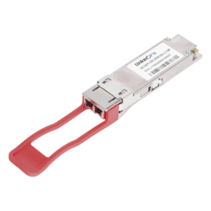 LINKEDPRO BY EPCOM LP-QSFP-40G-SM-40 – Transceptor Óptico QSFP+ / 40 Gbps / Monomodo 1310 nm / Alcance 40 km / LC/UPC Dúplex / DDM