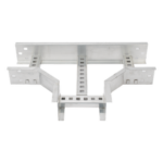 CHAROFIL CH-THE8R8X9AK – Derivación T Horizontal / Perfil Z / Peralte 3 1/4" / Ancho 9" / Radio de Curvatura 8" / Aluminio / Incluye Tornillería