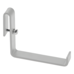 HOFFMAN LLBW – Soporte en L para Escalerilla / Separación de Cables de Alimentación / Acero Recubierto en Polvo / 0.19 in de Espesor / Color Blanco RAL 9005
