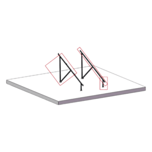 EPCOM POWERLINE LEGS-GM01-2X2 – Tubos para Kit EPL-GM01-2X2V2