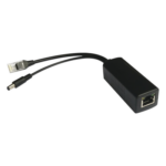 EPCOM POWERLINE TTPL100 – Divisor PoE Pasivo / 48-55 Vcc a 12 Vcc / 2 A / 10/100 Mbps / Alcance 120 m (393.7 ft) / Aislado / IEEE 802.3af
