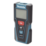 MAKITA LD-030P – Medidor Láser de Distancia / Rango 0.2 a 30 m (0.7 a 98.4 ft) / Precisión 2 mm / IP54 / Clase 2 / 5,000 Mediciones
