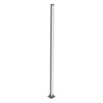 MSC-30A-6 – Poste Tubular de Acero Galvanizado / 6 m (19.7 ft) de Altura / Carga Máxima 20 kg / Base 30 x 30 cm / Cédula 30
