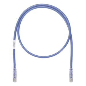 PANDUIT UTP6AX50BU – Cable de Parcheo UTP / Cat6A / 24 AWG / CM / 15.24 m (50 ft) / Azul
