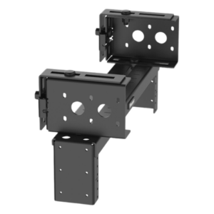 PANDUIT PZLRB2U – Rack de Distribución Aéreo / 2 UR / Carga 27 kg (60 lb) / Rieles Roscados #12-24 / Profundidad 83 mm (3.3 in) / Montaje Universal