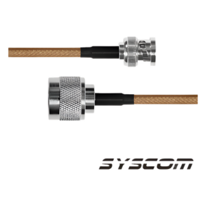 EPCOM INDUSTRIAL SBNC-142-N-60 – Jumper Coaxial RF / BNC Macho a N Macho / RG-142/U / 60 cm