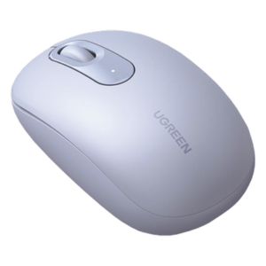 UGREEN 90671 – Mouse Inalámbrico / 2.4 GHz / 800-2400 DPI / Alcance 10 m (32.8 ft) / 3 Botones Silenciosos / Ergonómico / Dusty Blue