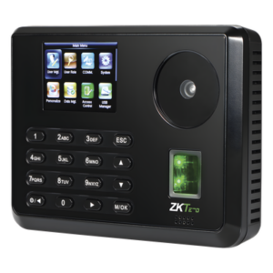 ZKTECO P160 – Terminal Biométrica de Palma y Huella / 600 Palmas / 3,000 Huellas / Pantalla Táctil 2.8" / TCP-IP USB / 100,000 Eventos / 10,000 Tarjetas