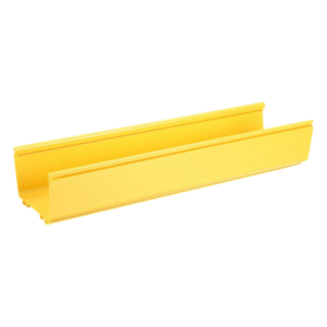 PANDUIT FR6X4YL6 – Canaleta FiberRunner™ 6X4, de PVC Rígido, Color Amarillo, 1.8 m de Largo