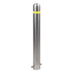 ACCESSPRO XB-900-FO – Bolardo Fijo / Acero Inoxidable SS304 / 900 mm (2.95 ft) / Ø 114 mm / Espesor 2 mm / Operación Manual