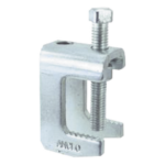 ANCLO ANC-MA114-12 – Mordaza de Acero / Varilla Roscada 1/2" / Carga 300 kg / Fijación Estructural / Acabado Galvanizado Electrolítico