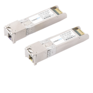LINKEDPRO BY EPCOM LP-SFP-BD-10G-80 – Transceptor Óptico SFP+ Bidireccional / 10 Gbps / Monomodo 1490/1550 nm / LC/UPC Simplex / DDM / Alcance 80 km (262.5 ft) / Hot-Pluggable / 2 Piezas