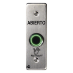 STI NT-SS002-ES – Botón de Salida NoTouch / Sensor IR / Acero Inoxidable 304 / Contacto Seco / LED Dual / Montaje Delgado 0.26"