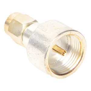 RF INDUSTRIES,LTD PT-4000-006 – Adaptador Coaxial / Conector SMA Macho / Adaptador Hembra Intercambiable / Chapado Plata y Oro / Dieléctrico Teflón