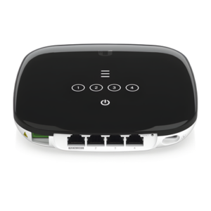 UBIQUITI UF-WIFI6 – UFiber WiFi 6 GPON CPE con WiFi 802.11ax + 4 puertos GbE LAN y 1 puerto GPON WAN