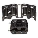 ANDREW / COMMSCOPE 912M-CLICK – Sujetador Doble para Cable / 9-12 mm (0.35-0.47 in) / Click-On / M8 / -40°C a +85°C / Paquete 10 pzas