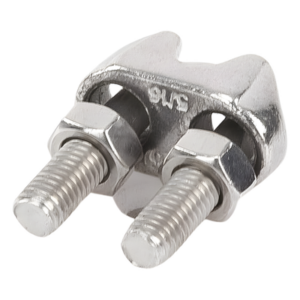 NUDO-516-MJSS – Tensor de acero forjado / Gancho-argolla / Rosca 3/8" x 6" (152 mm) / Carga 320 kg / Cumple norma FF-T-791B