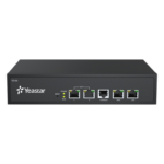 YEASTAR TE100 – Gateway VoIP / 1x E1/T1/J1 / 2x RJ45 Gigabit / 60 llamadas concurrentes / SIP / PRI-CAS-SS7-R2