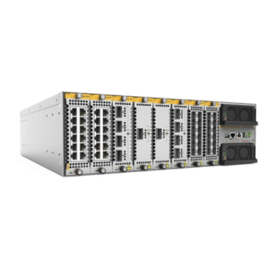 ALLIED TELESIS AT-SBX908GEN2 – Chasis modular Layer 3+ / 8 ranuras / Tela 2.6 Tbps escalable a 10 Tbps / Conectividad 2.5G/5G / MACsec / FIPS 140-2