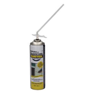 SURTEK SYS-113-501 – Espuma de Poliuretano / Capacidad 500 ml / Válvula de una sola aplicación / Tubo de extensión incluido