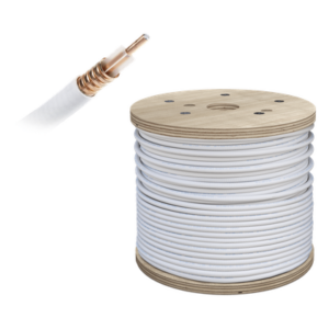 WILSONPRO / WEBOOST 952-003 – Cable Coaxial Plenum / 1/2 pulgada / 50 Ohm / 152.4 m (500 pies) / Baja pérdida / CMP UL 444