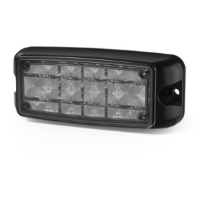 ECCO CD4081RB – Luz de Advertencia LED / 10 LED / Rojo/Azul / 5x2 Pulgadas / 12-24 VDC / Montaje Superficial / IP Resistente al Agua / SAE Clase I