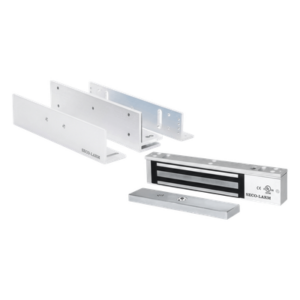 ENFORCER SECOLARM E941SA600PQ/KITZ – Kit de Control de Acceso / Chapa Magnética 600 lbs (272 kg) / Montaje Z y L / Voltaje Seleccionable 12/24 VDC / Protección contra Sobretensiones / Certificación UL / Uso Interior