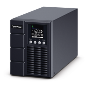 CYBERPOWER OLS1000A – UPS Online Doble Conversión / 1000 VA / 900 W / Onda Senoidal Pura / 4 Tomas NEMA 5-15R / Rango 90-150 Vca / SNMP-HTTP