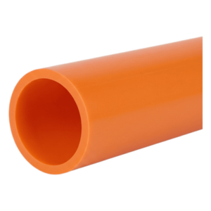 LINKEDPRO LP-20-SDR11-N-P-S-1R-0200 – Ducto para Fibra Óptica / 2" SDR 11 / Pared Lisa / HDPE Prelubricado / Rollo 200 m (656.2 ft) / Naranja / Subterráneo