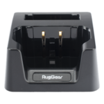 RUGGEAR 25029600 – Cargador de Escritorio / Carga Dual / Conector Magnético / Prioridad Automática / Uso Intensivo