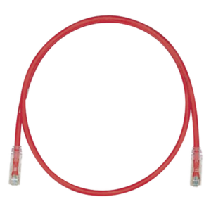 PANDUIT UTPSP3RDY – Cable de Parcheo UTP Cat6 / 24 AWG / CM / 0.91 m (3 ft) / Rojo