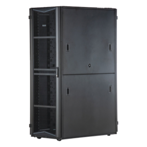 PANDUIT XG74519BS0002 – Gabinete para Centro de Datos / 45 UR / 700 mm (2.3 ft) Ancho / 1070 mm (3.5 ft) Profundidad / Sin Paneles Laterales / Acero / Negro