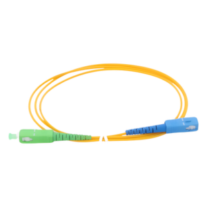 LINKEDPRO BY EPCOM LPSM2SCASCUS1 – Jumper de Fibra Óptica / Monomodo OS2 / SC/APC-SC/UPC / Simplex / 1 Metro (3.28 Pies) / 2mm