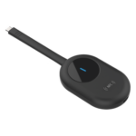 HIKVISION DS-D5SC3B-B – Dongle de Proyección Inalámbrica / 4K 60 Hz / USB-C con Adaptador USB-A / NFC / Wi-Fi Dual Band / Comunicación Bidireccional
