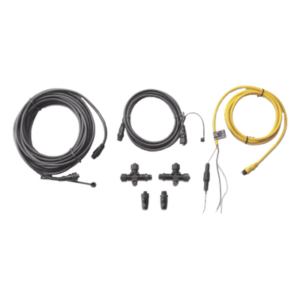 GARMIN 10-11442-00 – Kit de Red NMEA 2000 / Cable Principal 6 m (19.7 ft) / Cable Caída 2 m (6.6 ft) / Cable Alimentación 2 m (6.6 ft) / 2 Conectores en T / Conectores Macho y Hembra