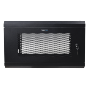 LINKEDPRO SR1906LH3P – Gabinete de Pared / 6U / 19'' / 455 mm Profundidad / 80 kg Carga / Acero Reforzado / 1.49 ft Alto