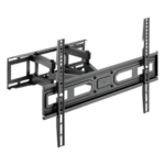 BRATECK LPA78-466 – Soporte de Pared Articulado para Monitor / 37 a 80 pulgadas / Carga 40 kg (88 lbs) / VESA 100x100 a 600x400 / Extensión 67 a 355 mm (2.6 a 14 in)