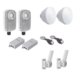 MIMOSA NETWORKS C6XPTPKIT2 – Kit de radios inalámbricos / 1.75 Gbps PtMP / 5.1-6.4 GHz / 16 dBi antenas / IP67 / 23 dBi ganancia total / 0.5 m cable incluido
