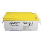 EPCOM POWERLINE PG12150 – Batería de Gel OPzV / 12 V / 150 Ah / Ciclo Profundo / Vida Útil 20+ Años / Descarga Máxima 500 A / Aplicaciones Fotovoltaicas y Respaldo