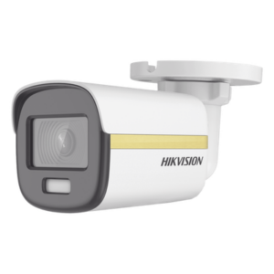 HIKVISION DS-2CE10UF3T-E – Cámara Bala TURBOHD 4K / Imagen a Color 24/7 / Lente 2.8 mm / Luz Blanca 20 m (65.6 ft) / Exterior IP67 / WDR 130 dB / Metal